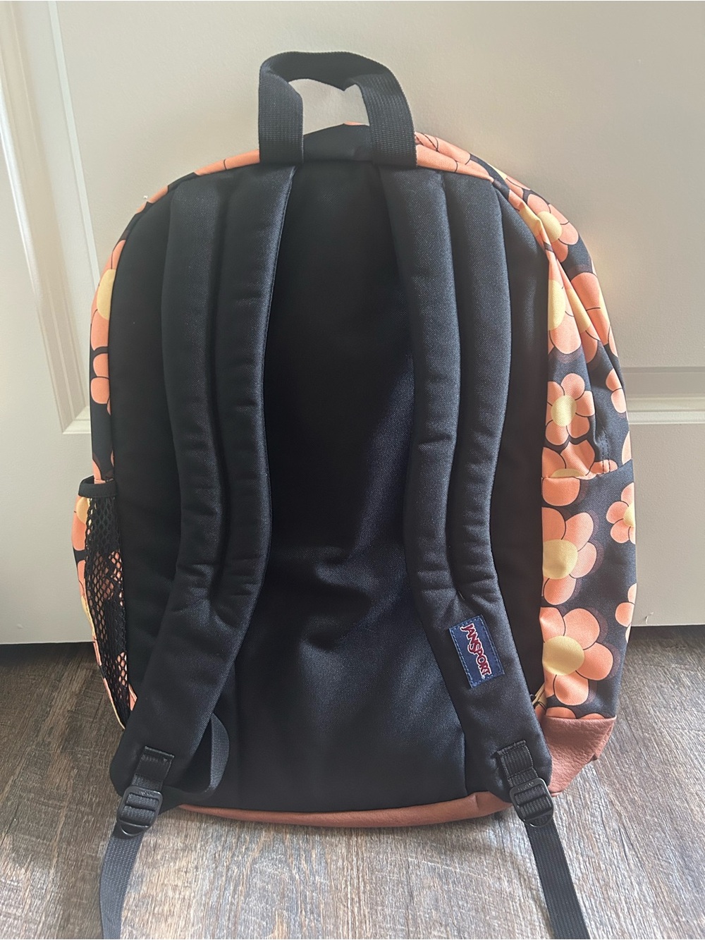 JanSport Cool Student 17.5" Backpack - Flower Frenzy- NWT - Picture 2 of 5